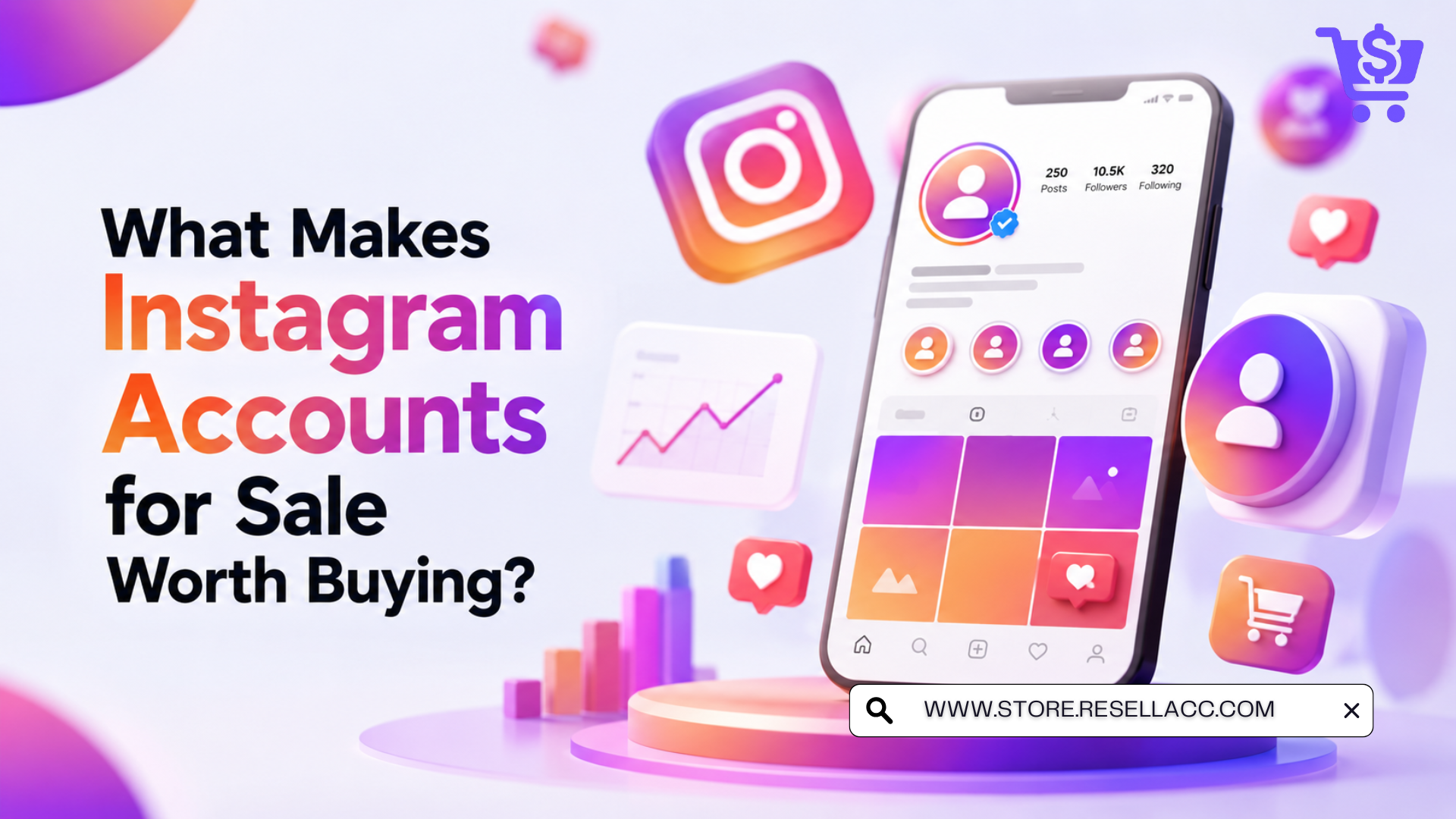 What Makes Instagram Accounts for Sale Worth Buying?